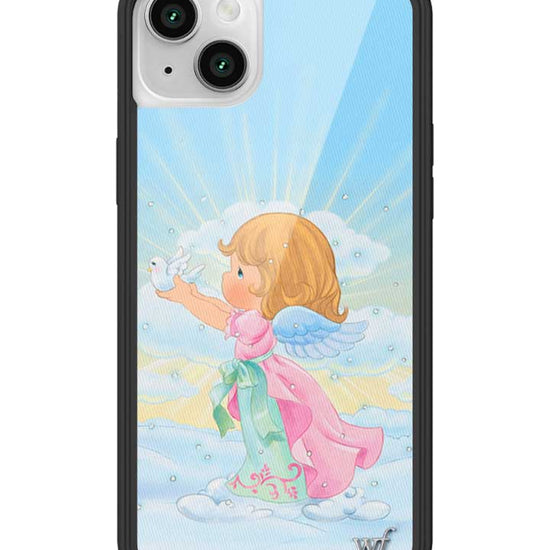 Wildflower iPhone case 13 Precious Moments Angel Sweet Blue