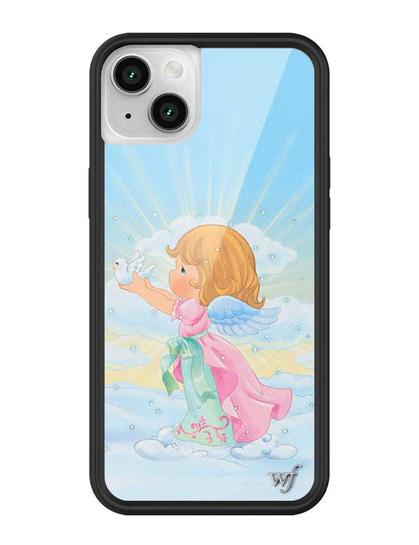 Wildflower iPhone case 13 Precious Moments Angel Sweet Blue