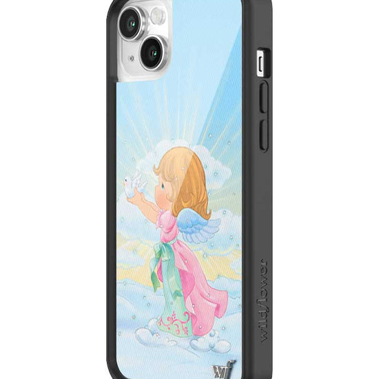 Wildflower iPhone case 13 Precious Moments Angel Sweet Blue