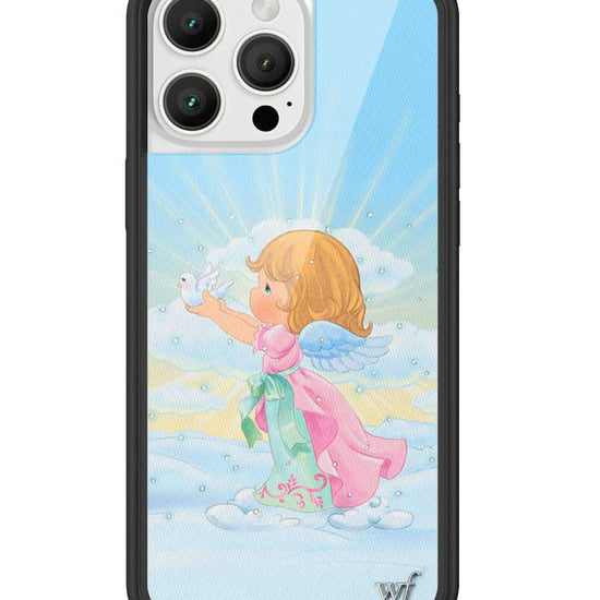 Wildflower iPhone case 16 Pro Max Precious Moments Angel Sweet Blue