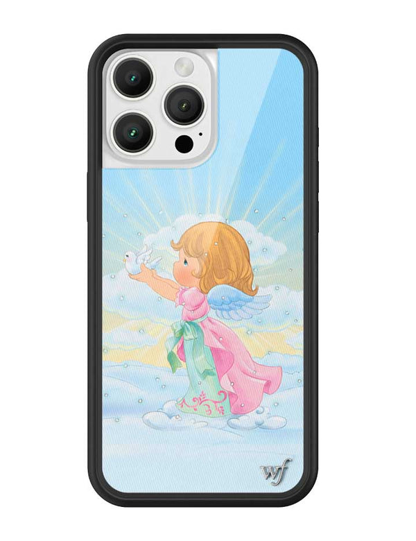 Wildflower iPhone case 16 Pro Max Precious Moments Angel Sweet Blue