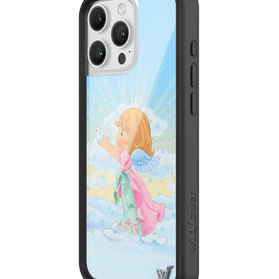 Wildflower iPhone case 16 Pro Max Precious Moments Angel Sweet Blue