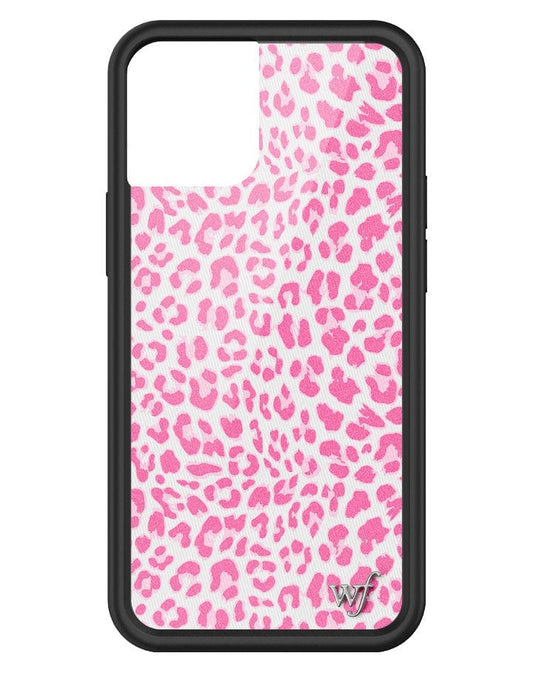 wildflower pink meow iphone 13 mini case