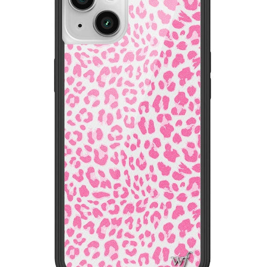 Wildflower Pink Meow iPhone 14 Plus Case