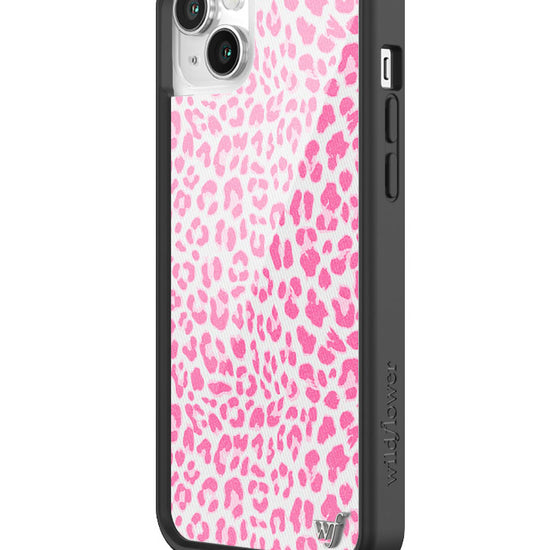 Wildflower Pink Meow iPhone 14 Plus Case