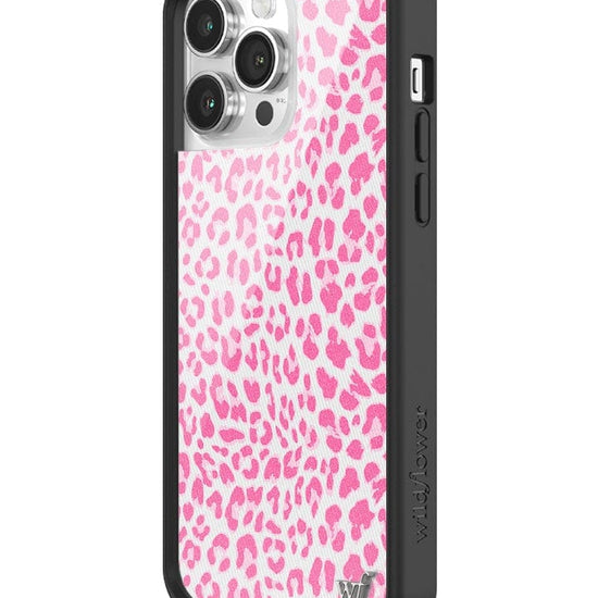 Wildflower Pink Meow iPhone 14 Pro Max Case