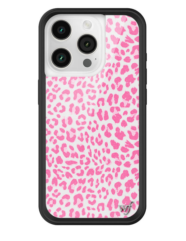 Wildflower Pink Meow iPhone 15 Pro Case