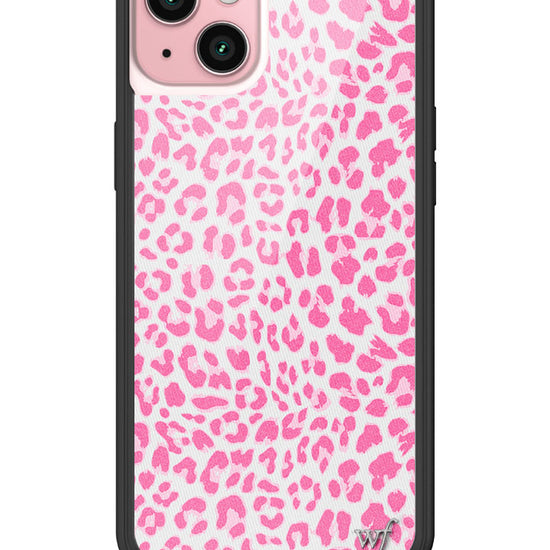 Wildflower Pink Meow iPhone 15 Plus Case