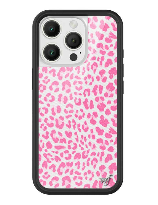 Wildflower Pink Meow iPhone 16 Pro Case