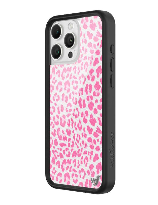 Wildflower Pink Meow iPhone 16 Pro Max Case