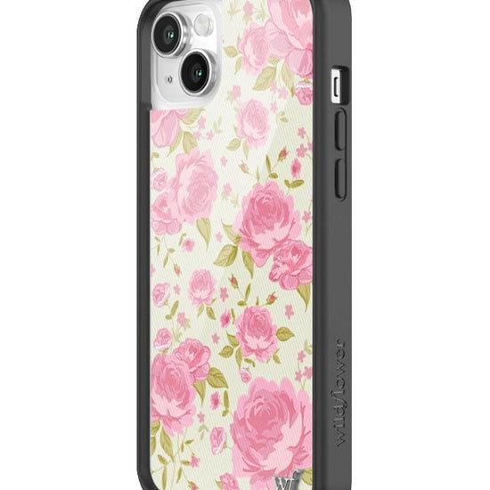 Wildflower Peony Floral iPhone 14 Case