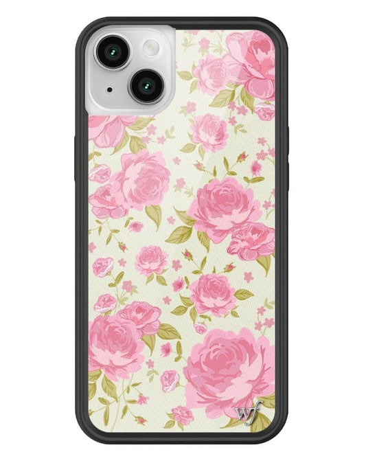 Wildflower Peony Floral iPhone 14 Plus Case