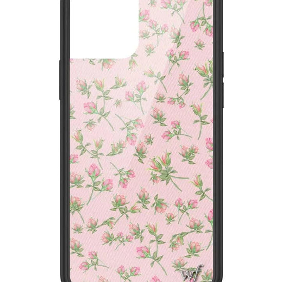 Wildflower Baby Pink Posie Rosie iPhone 12 / 12 Pro Case