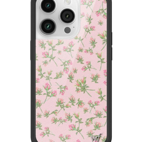 Wildflower Baby Pink Posie Rosie iPhone 14 Pro Case