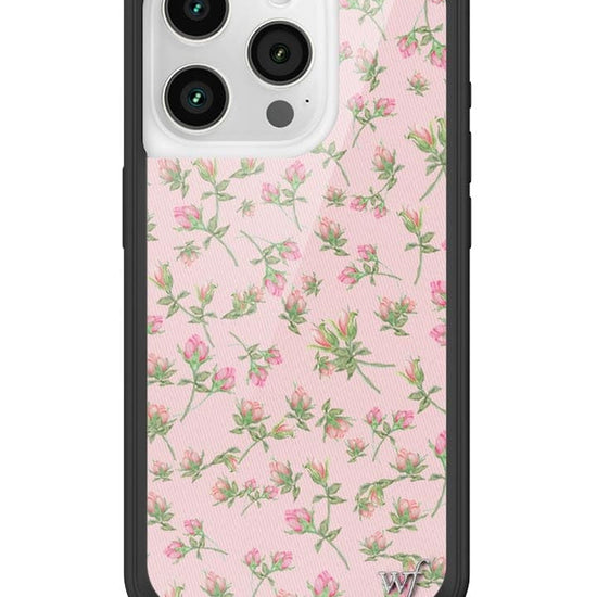 Wildflower Baby Pink Posie Rosie iPhone 15 Pro Case