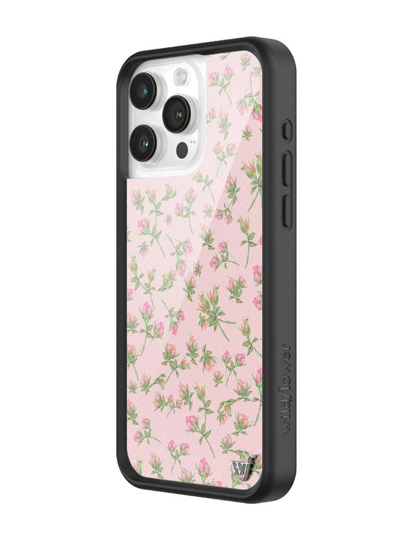 Wildflower Baby Pink Posie Rosie iPhone 15 Pro Max Case