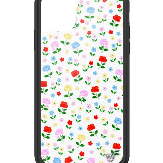 Wildflower iPhone case 11 Prairie Floral Flowers Red Cute