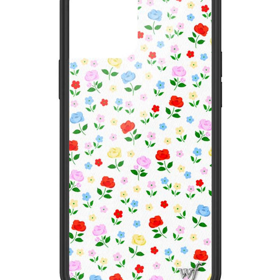 Wildflower iPhone case 12/12 Pro Prairie Floral Flowers Red Cute