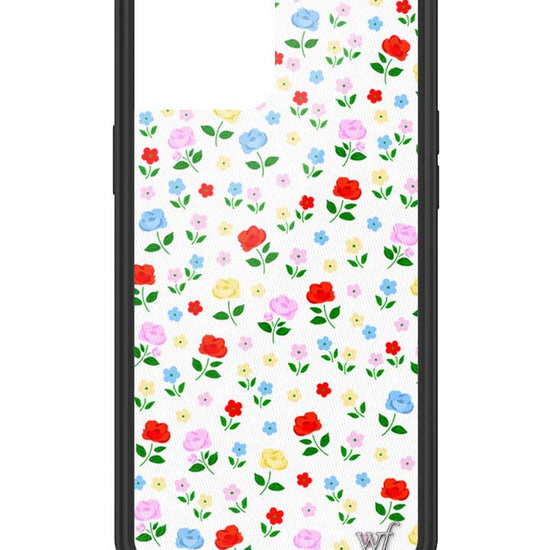 Wildflower iPhone case 12 Pro Max Prairie Floral Flowers Red Cute