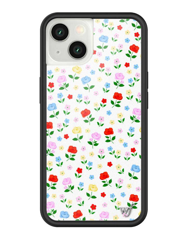 Wildflower iPhone case 13 Prairie Floral Flowers Red Cute