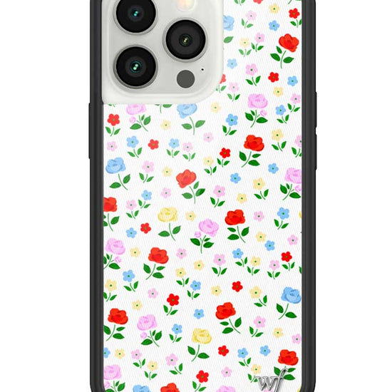 Wildflower iPhone case 13 Pro Prairie Floral Flowers Red Cute