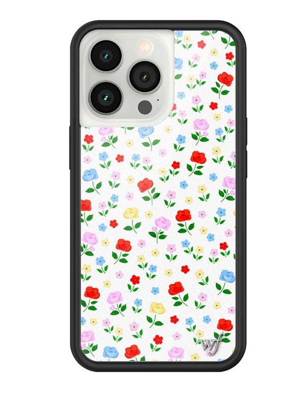 Wildflower iPhone case 13 Pro Prairie Floral Flowers Red Cute