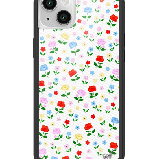 Wildflower iPhone case 14 Prairie Floral Flowers Red Cute