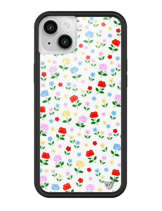 Wildflower iPhone case 14 Prairie Floral Flowers Red Cute