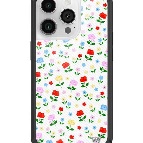 Wildflower iPhone case 14 Pro Prairie Floral Flowers Red Cute