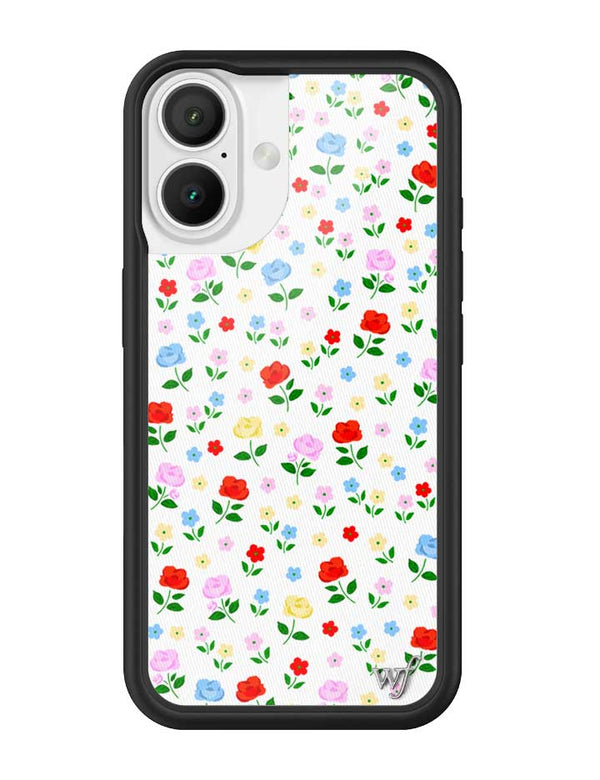 Wildflower iPhone case 16 Prairie Floral Flowers Red Cute