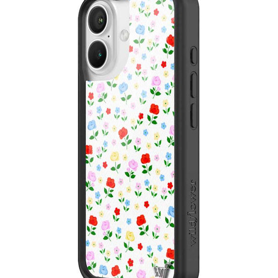 Wildflower iPhone case 16 Prairie Floral Flowers Red Cute