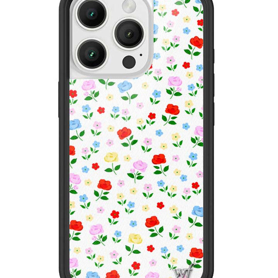 Wildflower iPhone case 16 Pro Prairie Floral Flowers Red Cute