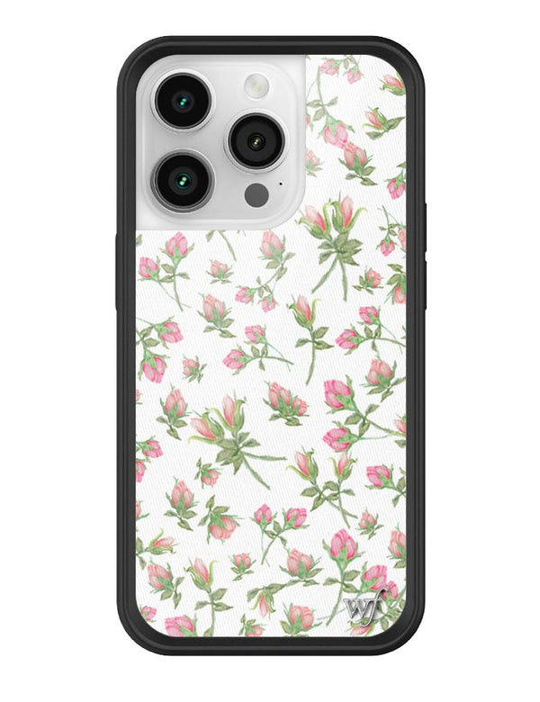 Wildflower Pink Posie Rosie iPhone 14 Pro Case