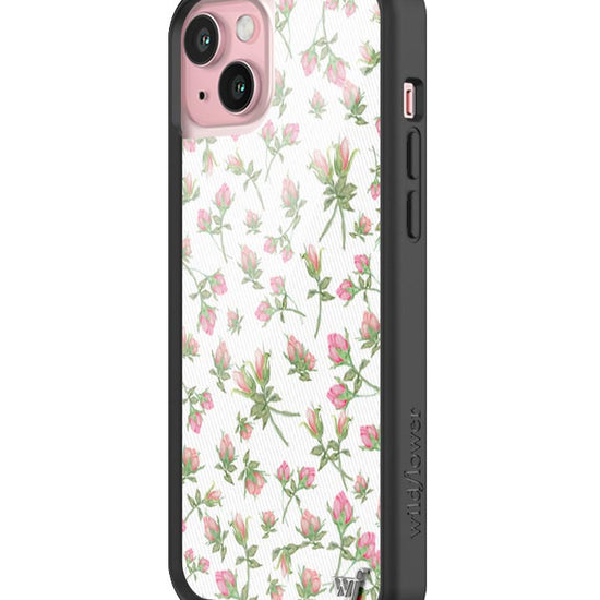 Wildflower Pink Posie Rosie iPhone 15 Plus Case