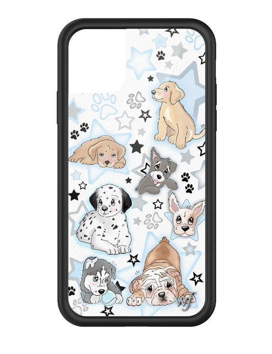 Wildflower Puppy Party iPhone 11 Case