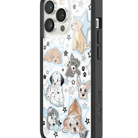 Wildflower Puppy Party iPhone 13 Pro Case