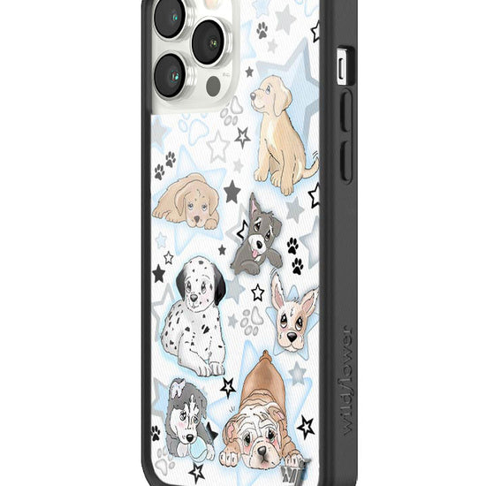 Wildflower Puppy Party iPhone 13 Pro Max Case