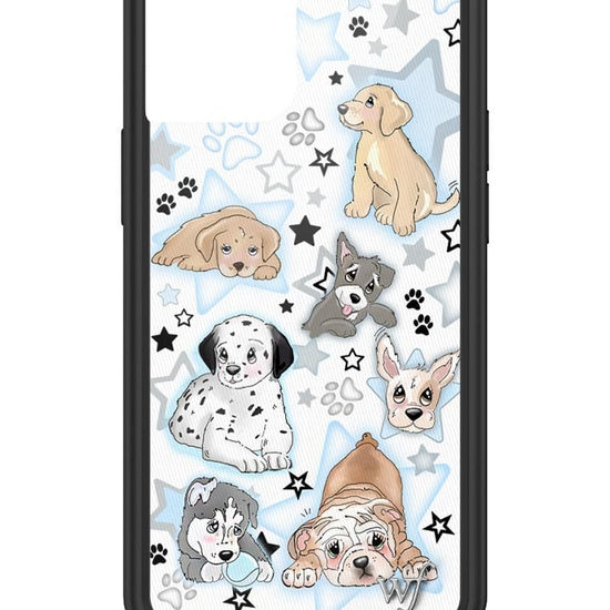 Wildflower Puppy Party iPhone 13 Mini Case