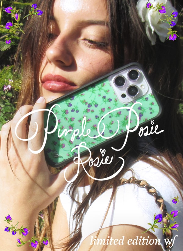 Purple Posie Rosie Homepage Banner Mobile