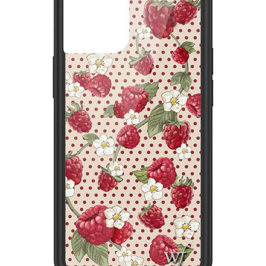 Wildflower Raspberry Polka Dot iPhone 13 Mini Case