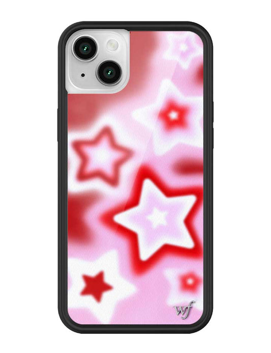 Wildflower iPhone case 13 Red Dream Star Stars Red Cute