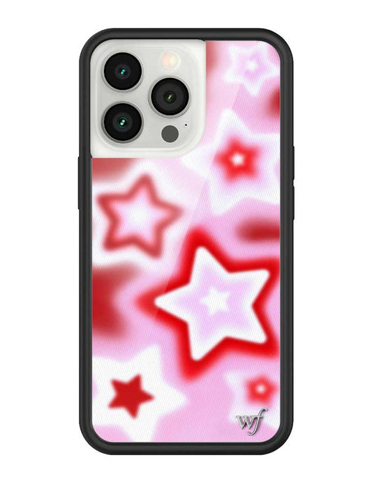 Wildflower iPhone case 13 Pro Red Dream Star Stars Red Cute