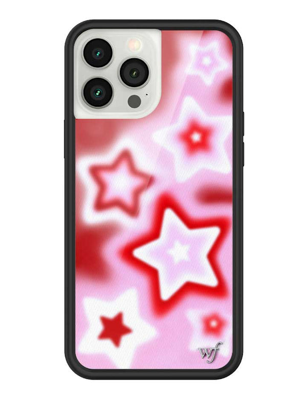 Wildflower iPhone case 13 Pro Max Red Dream Star Stars Red Cute