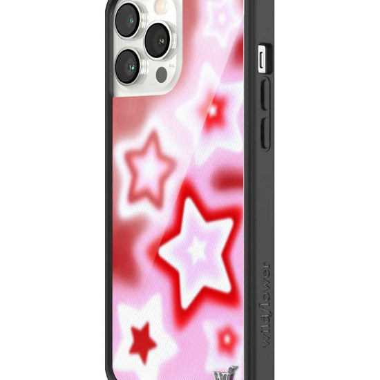 Wildflower iPhone case 13 Pro Max Red Dream Star Stars Red Cute