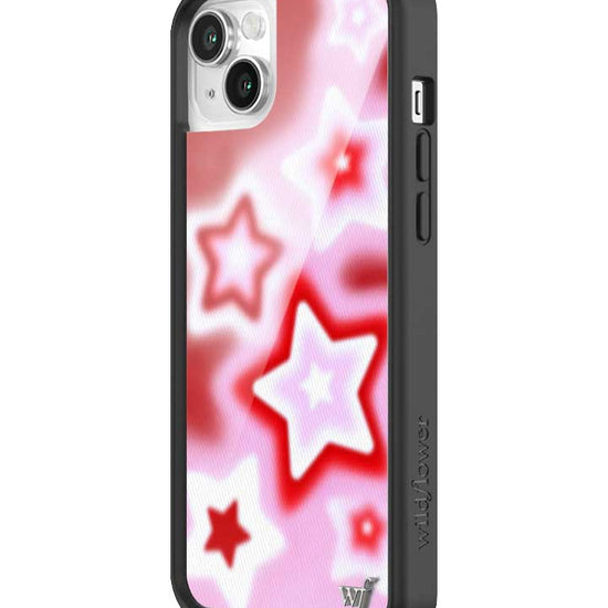 Wildflower iPhone case 14 Red Dream Star Stars Red Cute