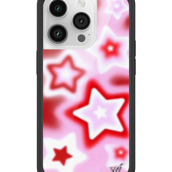 Wildflower iPhone case 14 Pro Red Dream Star Stars Red Cute