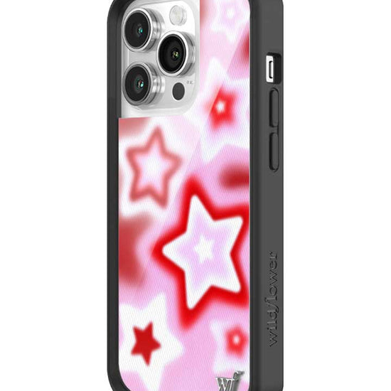 Wildflower iPhone case 14 Pro Red Dream Star Stars Red Cute