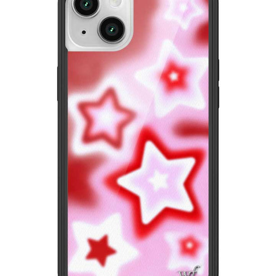 Wildflower iPhone case 14 Plus Red Dream Star Stars Red Cute