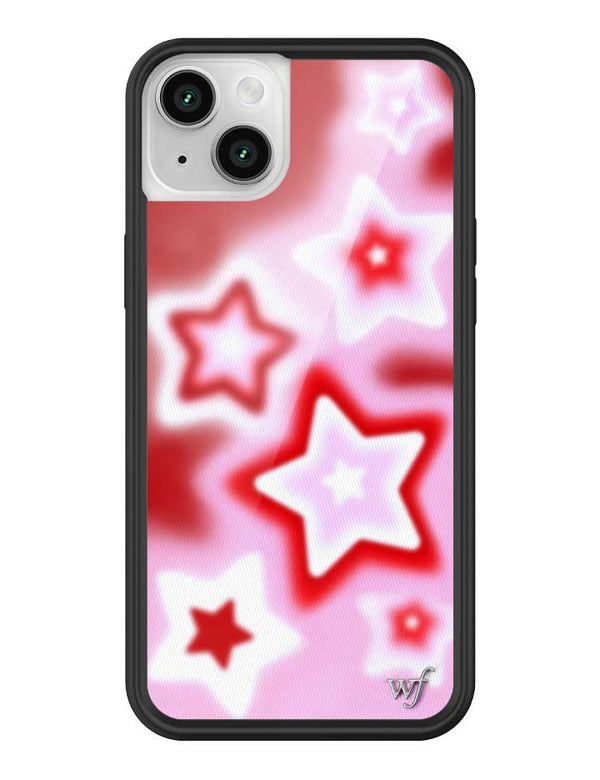 Wildflower iPhone case 14 Plus Red Dream Star Stars Red Cute