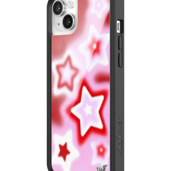 Wildflower iPhone case 14 Plus Red Dream Star Stars Red Cute